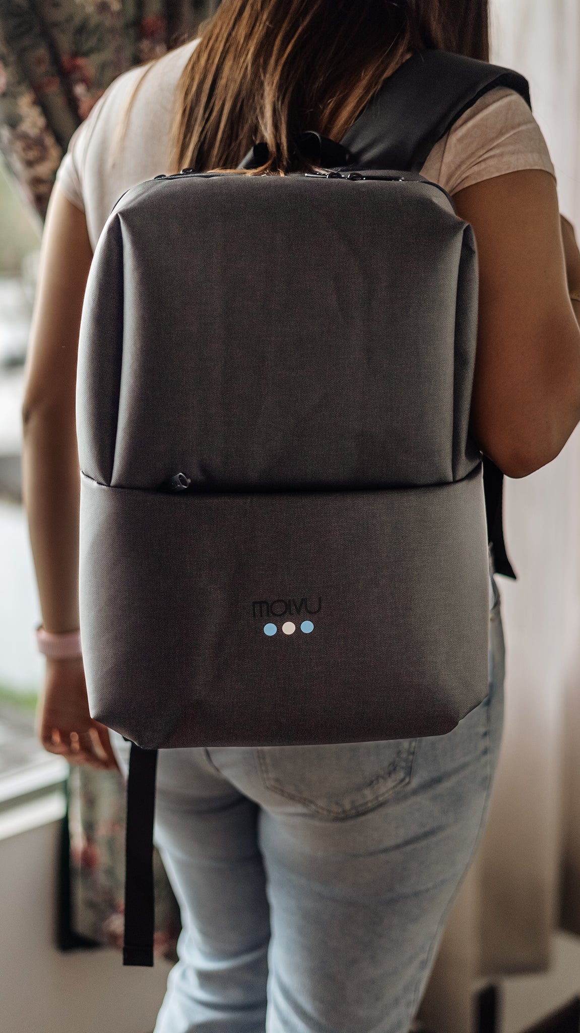 Mochila Business 2 Gris Oscuro