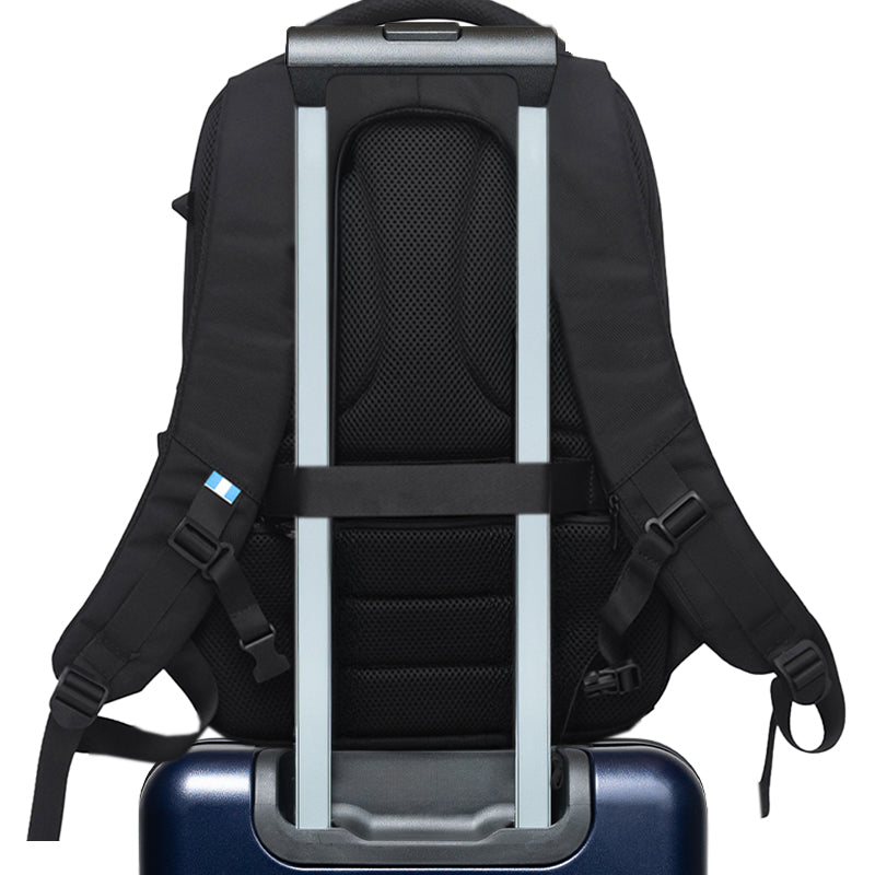 Mochila Zacualpa 15 Negro Verde