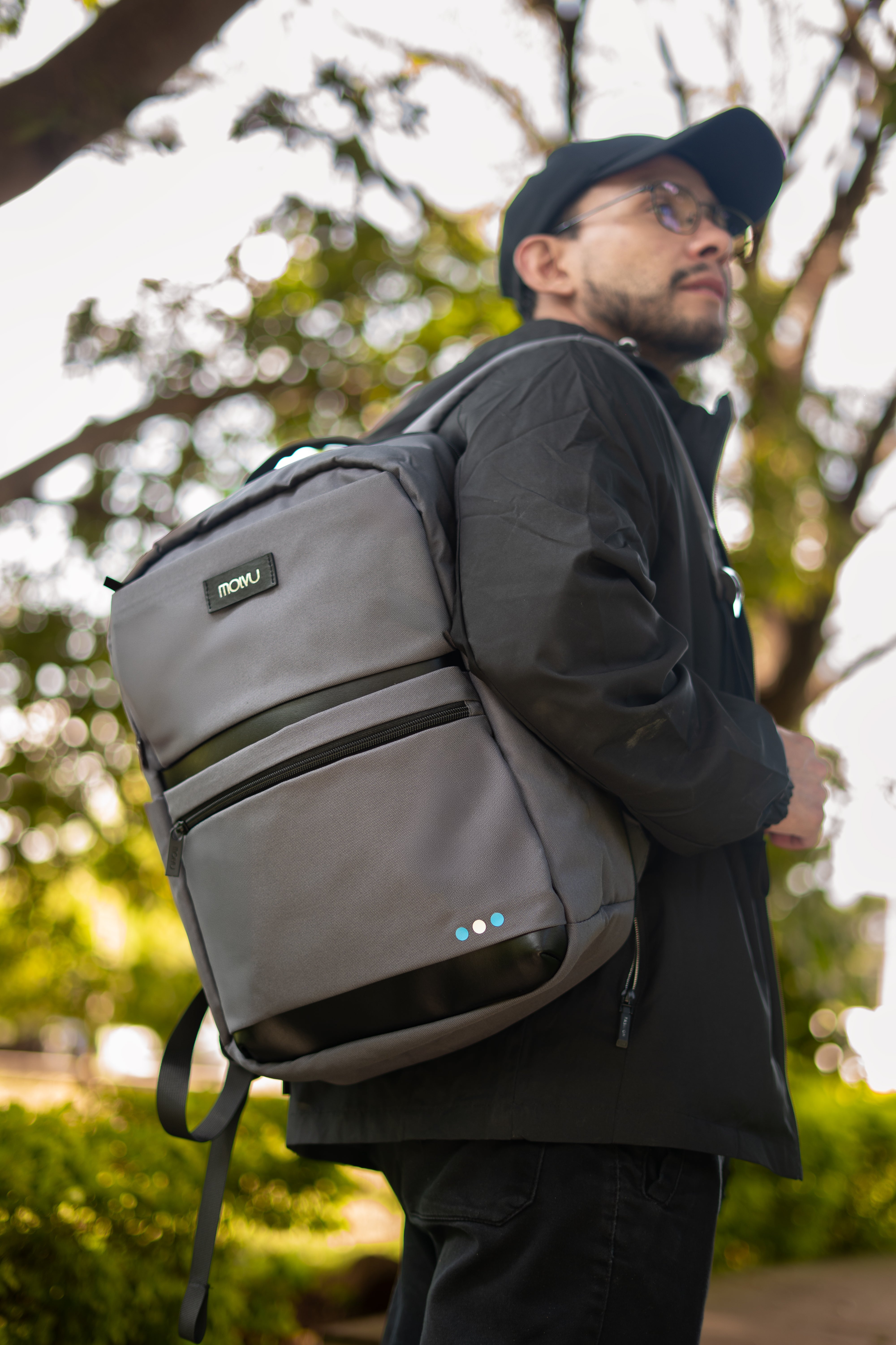 Mochila Business 8 Gris