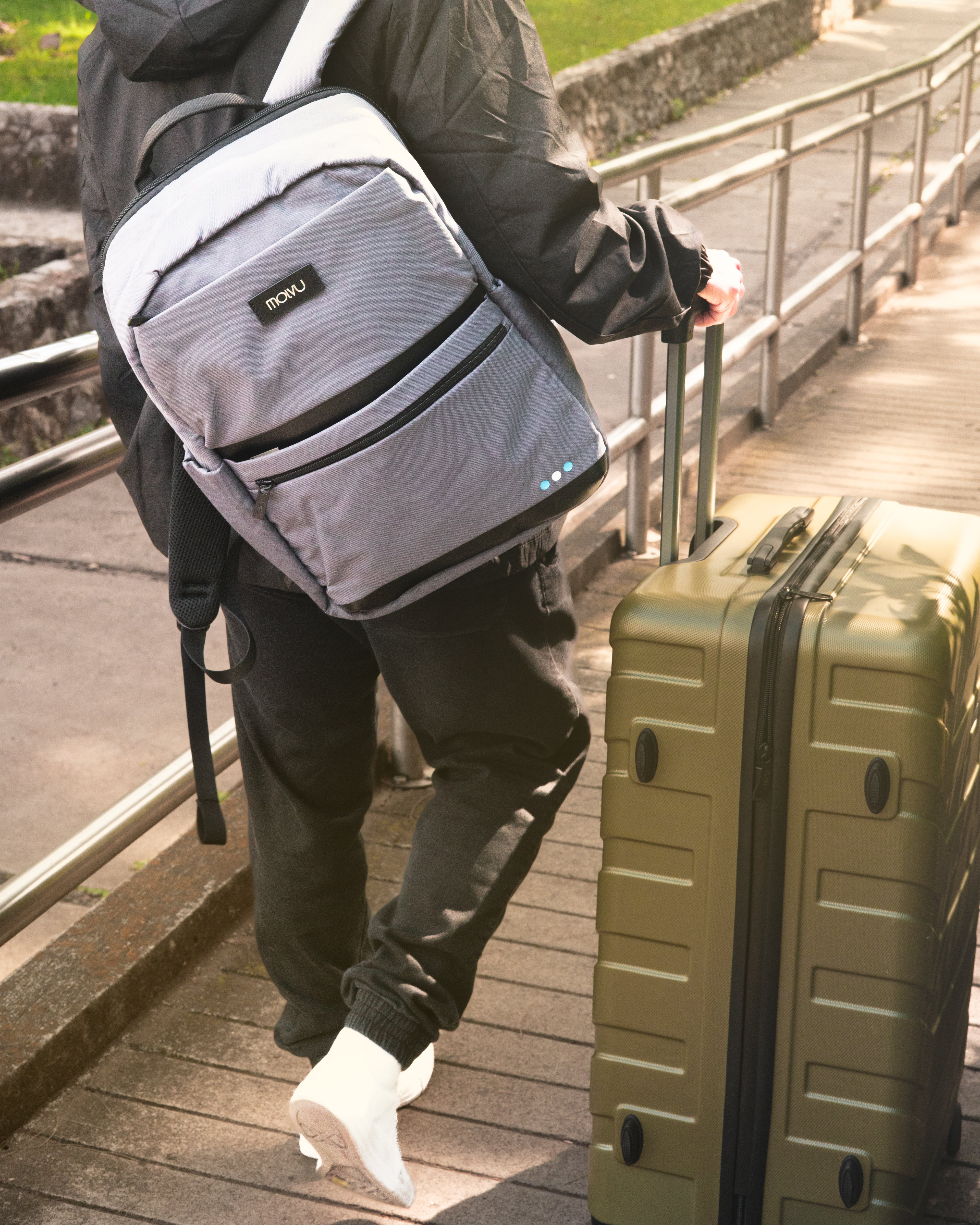 Mochila Business 8 Gris