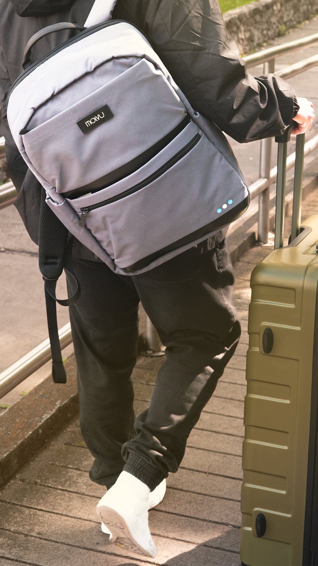 Mochila Business 8 Gris