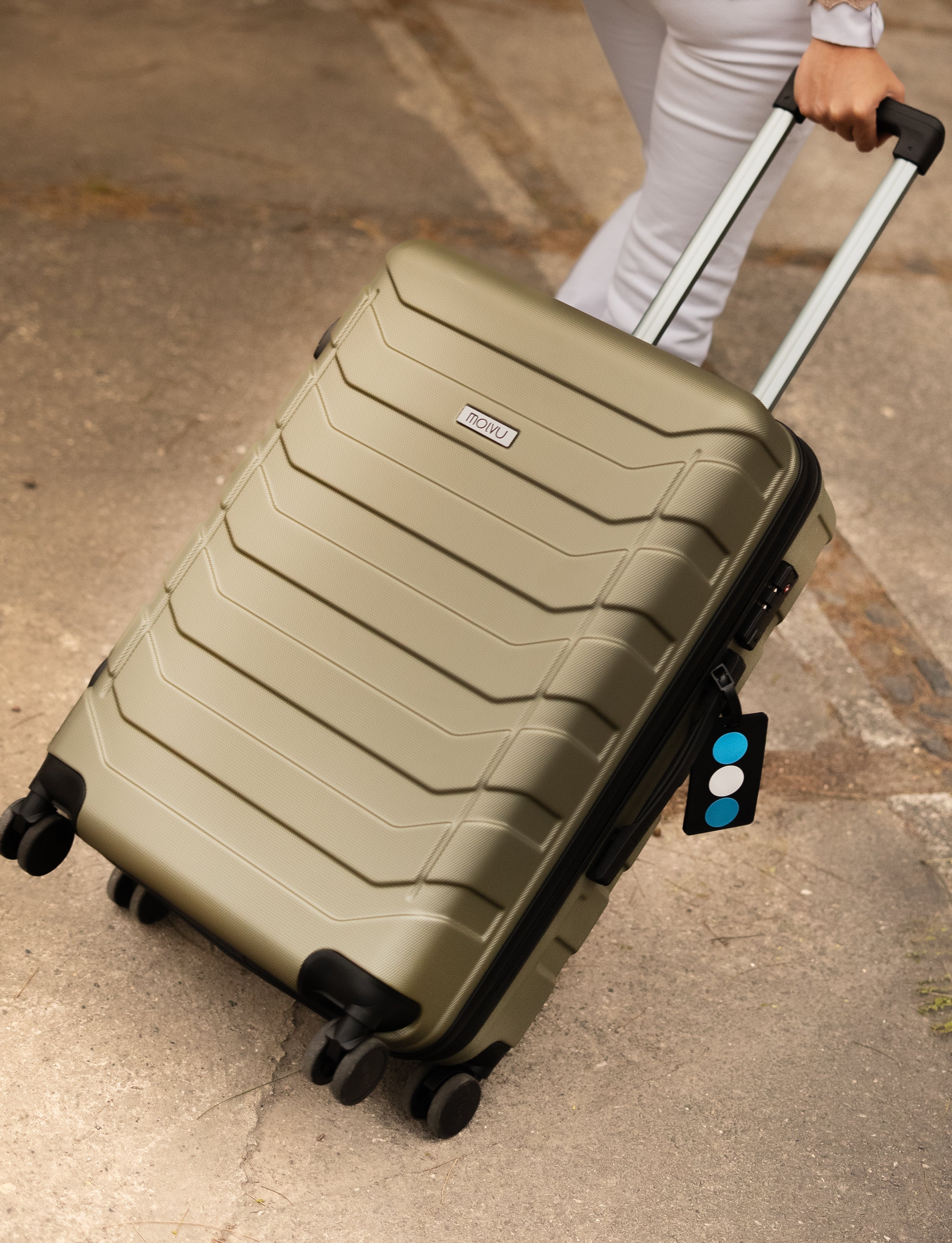 Maletas Viaje SET 3 verde militar