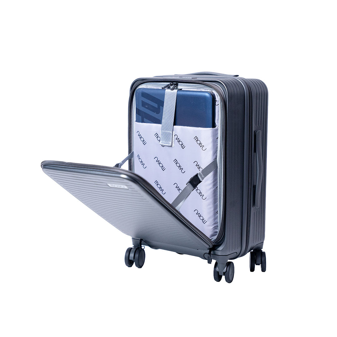 Maleta Viaje 3 (carry on) gris