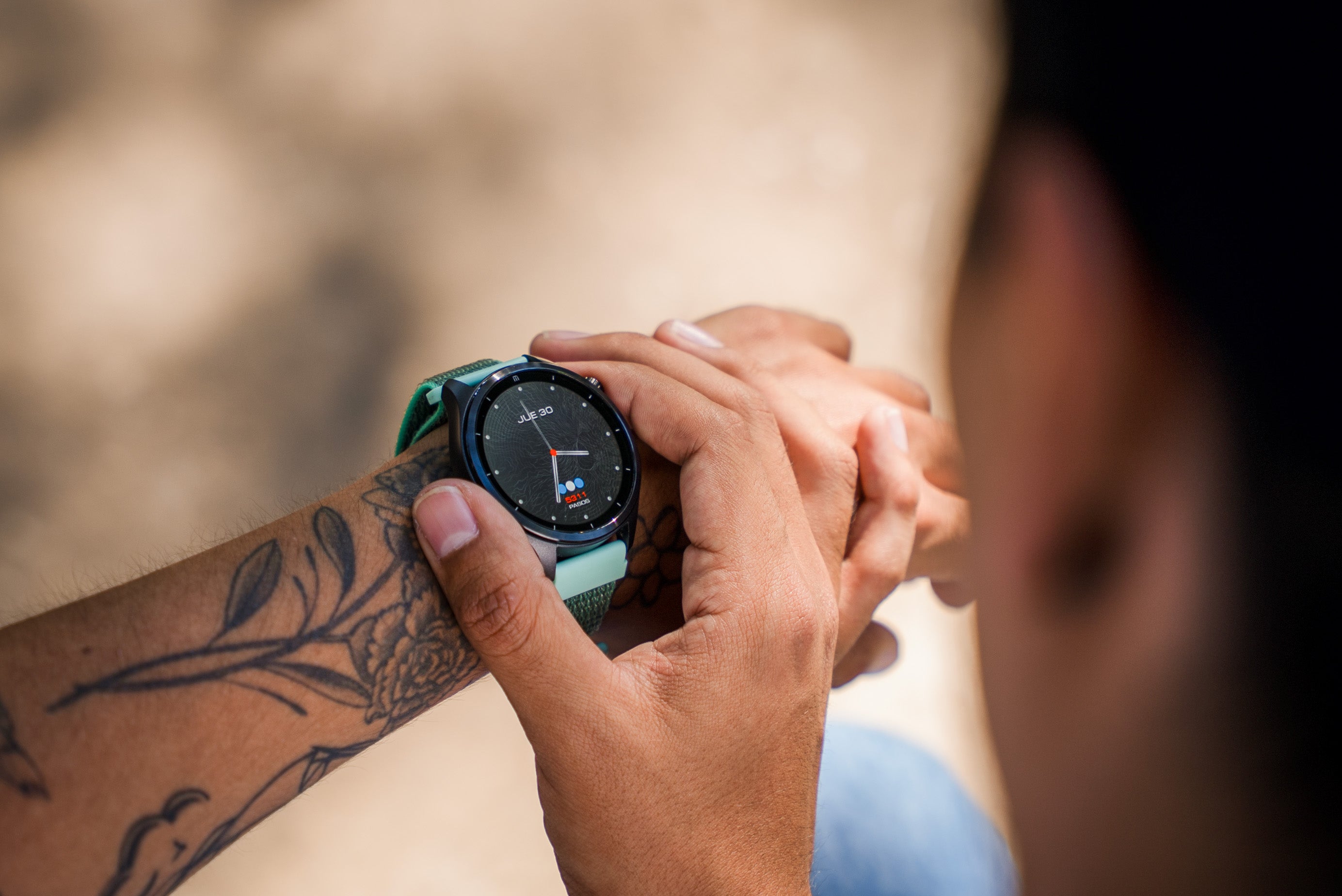 Dúo Relojes Inteligentes T9 Negros