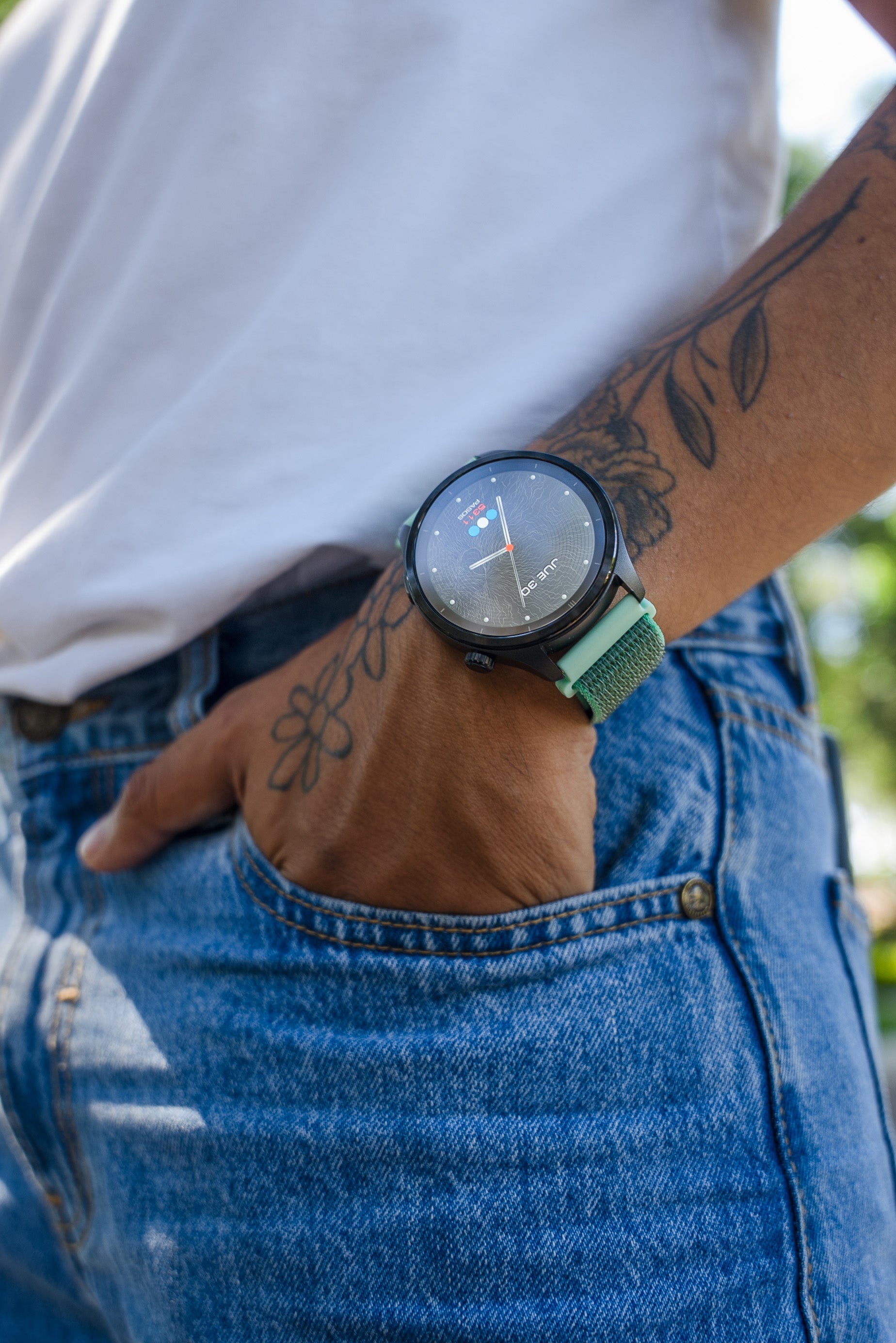 Dúo Relojes Inteligentes T9 Negros