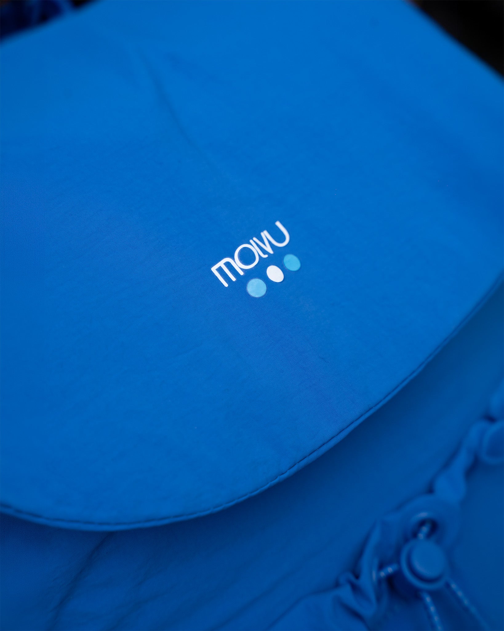 Mochila U7 Puff Azul en uso