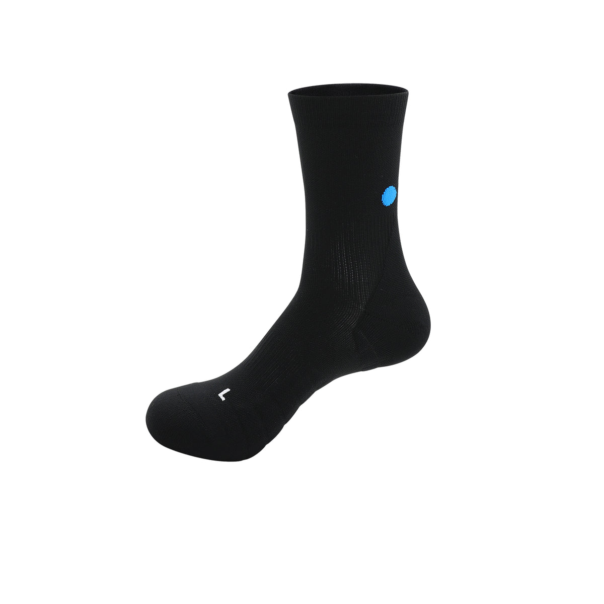 Calcetines Pata de Chucho Training Mini Crew negro, talla M