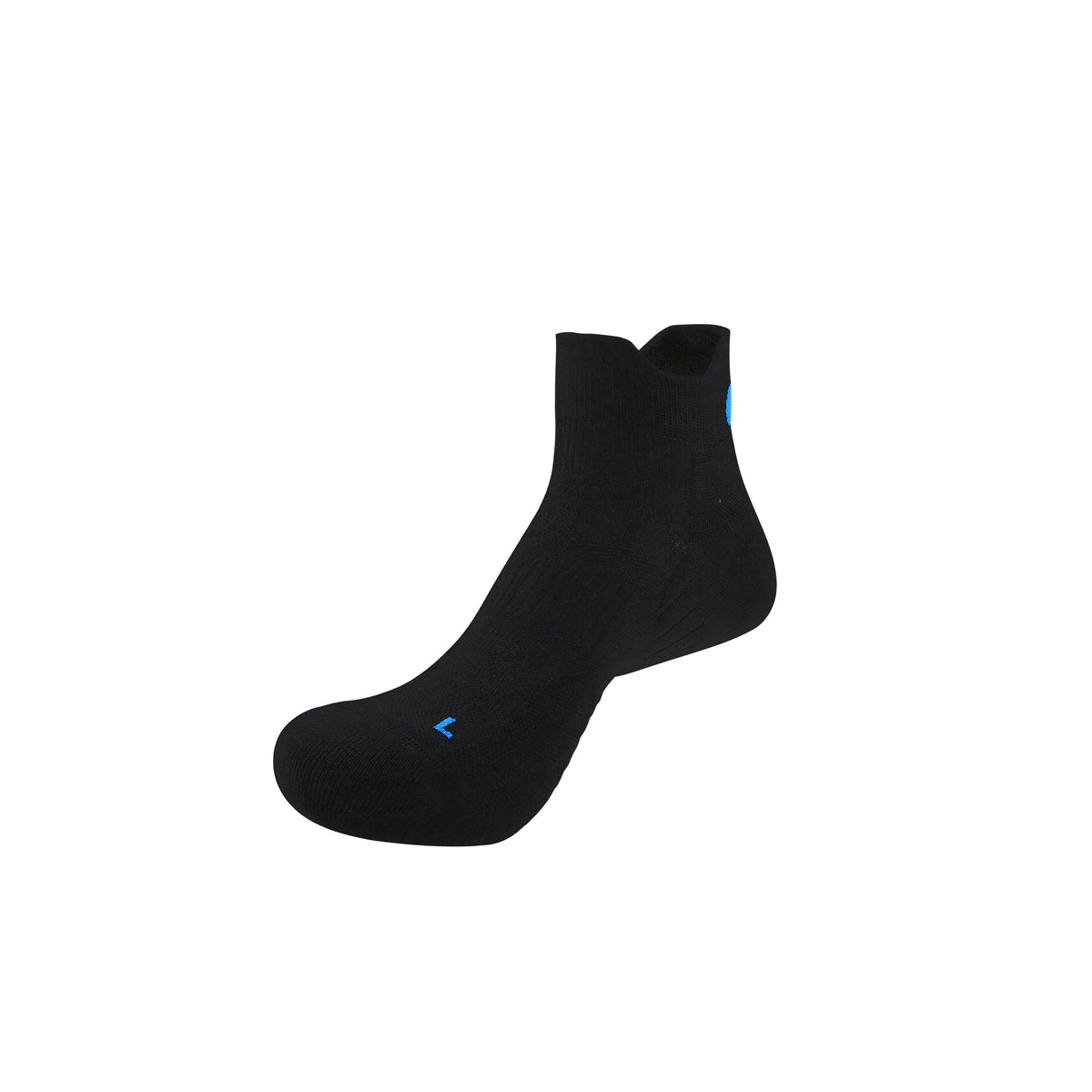 Calcetines Pata de Chucho Training Quarter negro, talla M