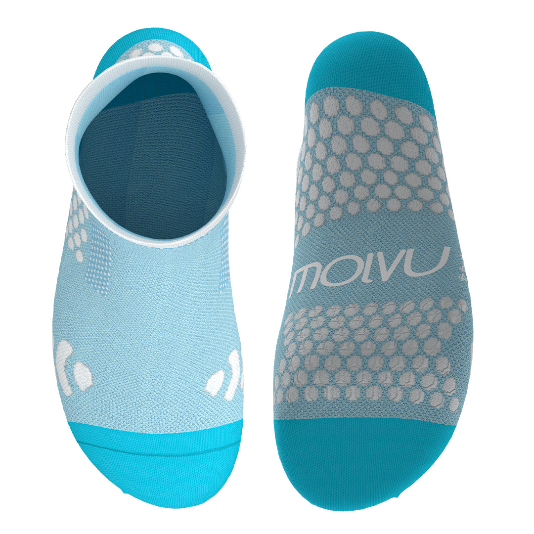 CALCETINES PATA DE CHUCHO CARRERA - TALLA L (CELESTE)