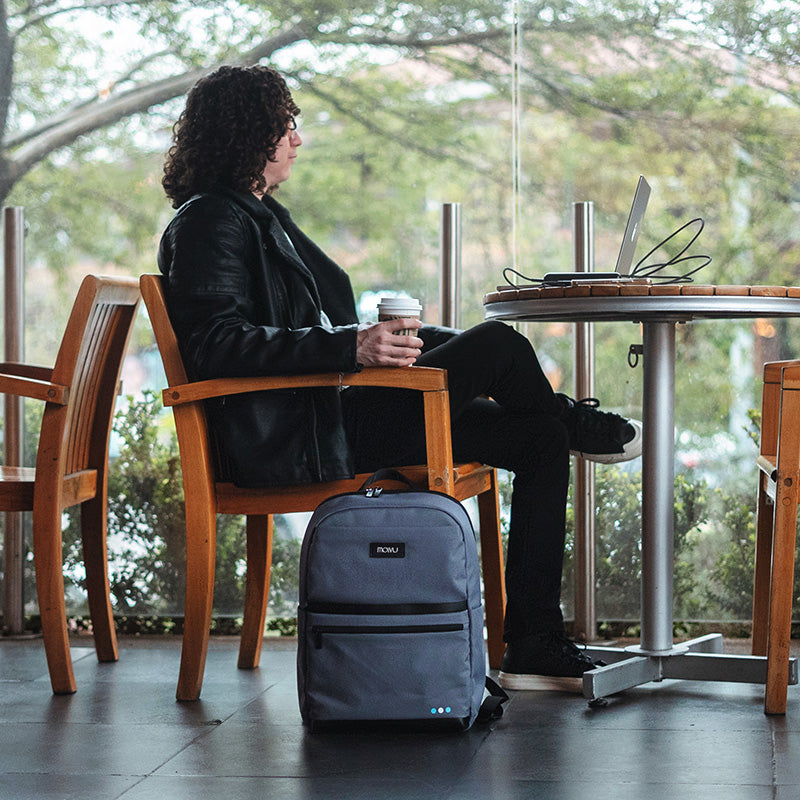 Mochila Business 8 Gris