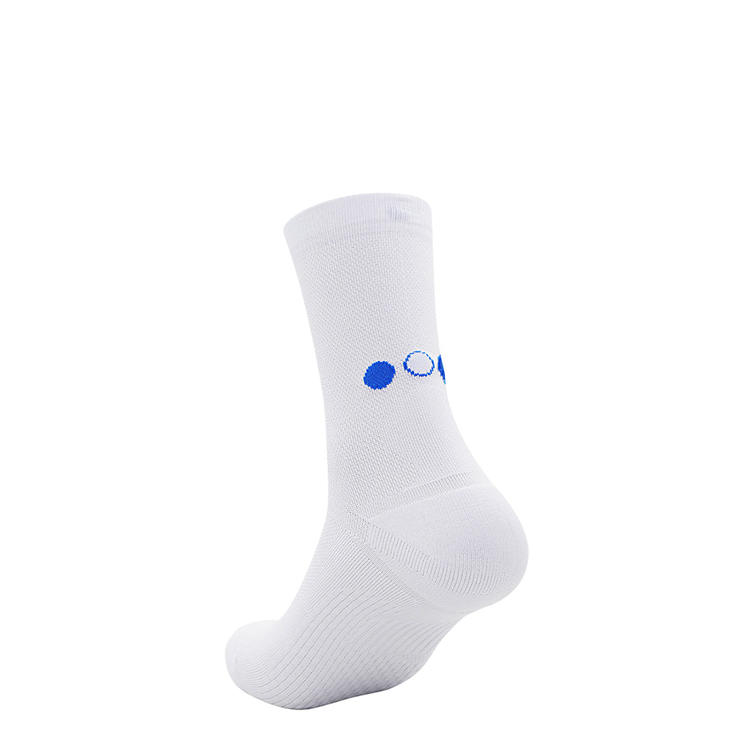 Calcetines Pata de Chucho Training Crew blanco, talla S, detalle