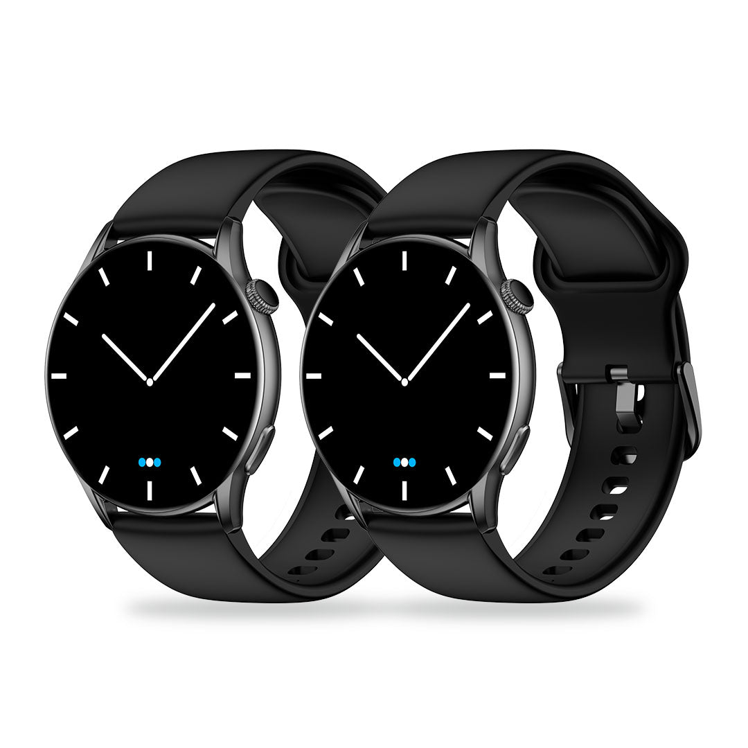Duo Relojes T7 Negro