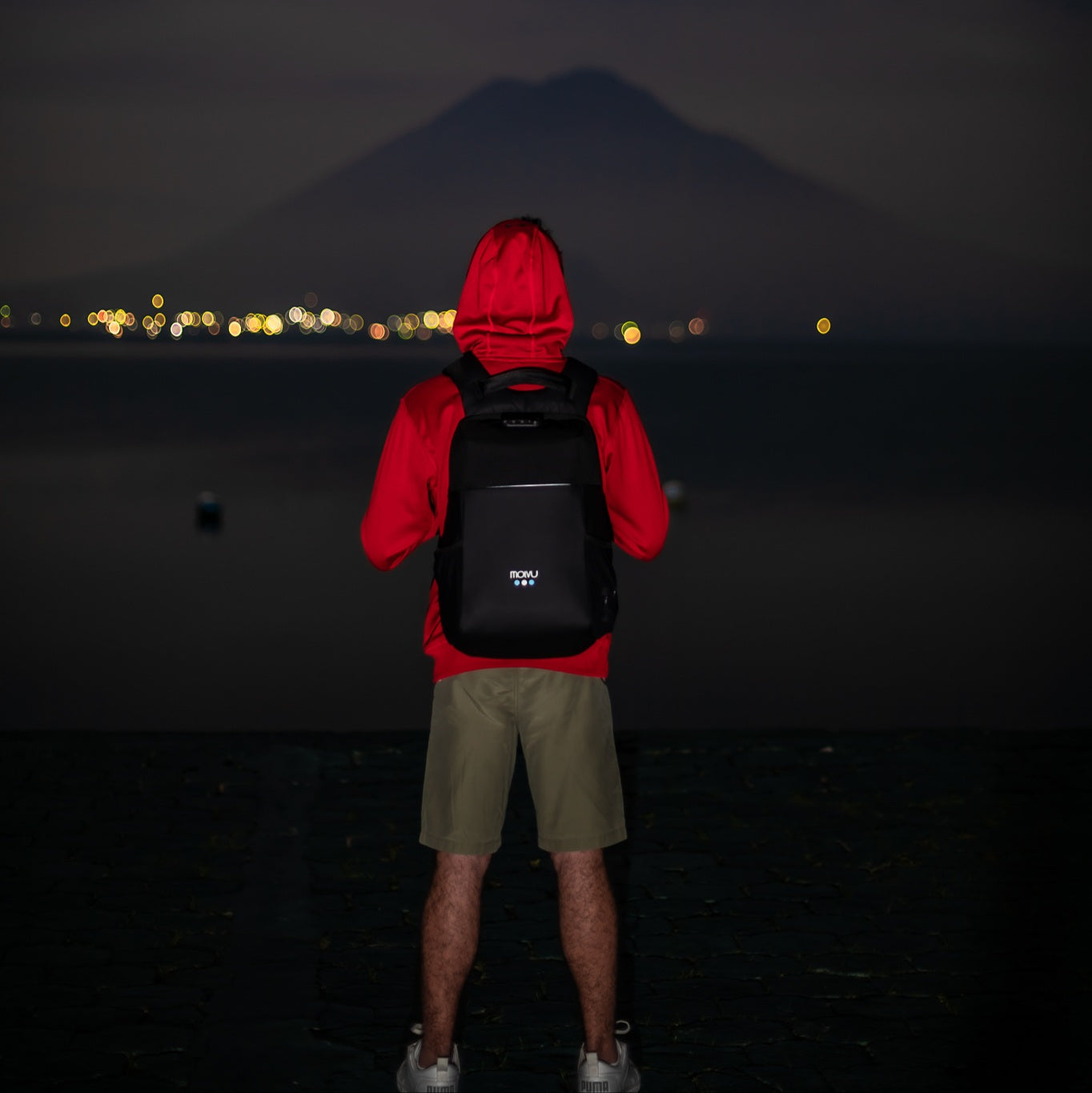 Mochila Go Negra + Organizador