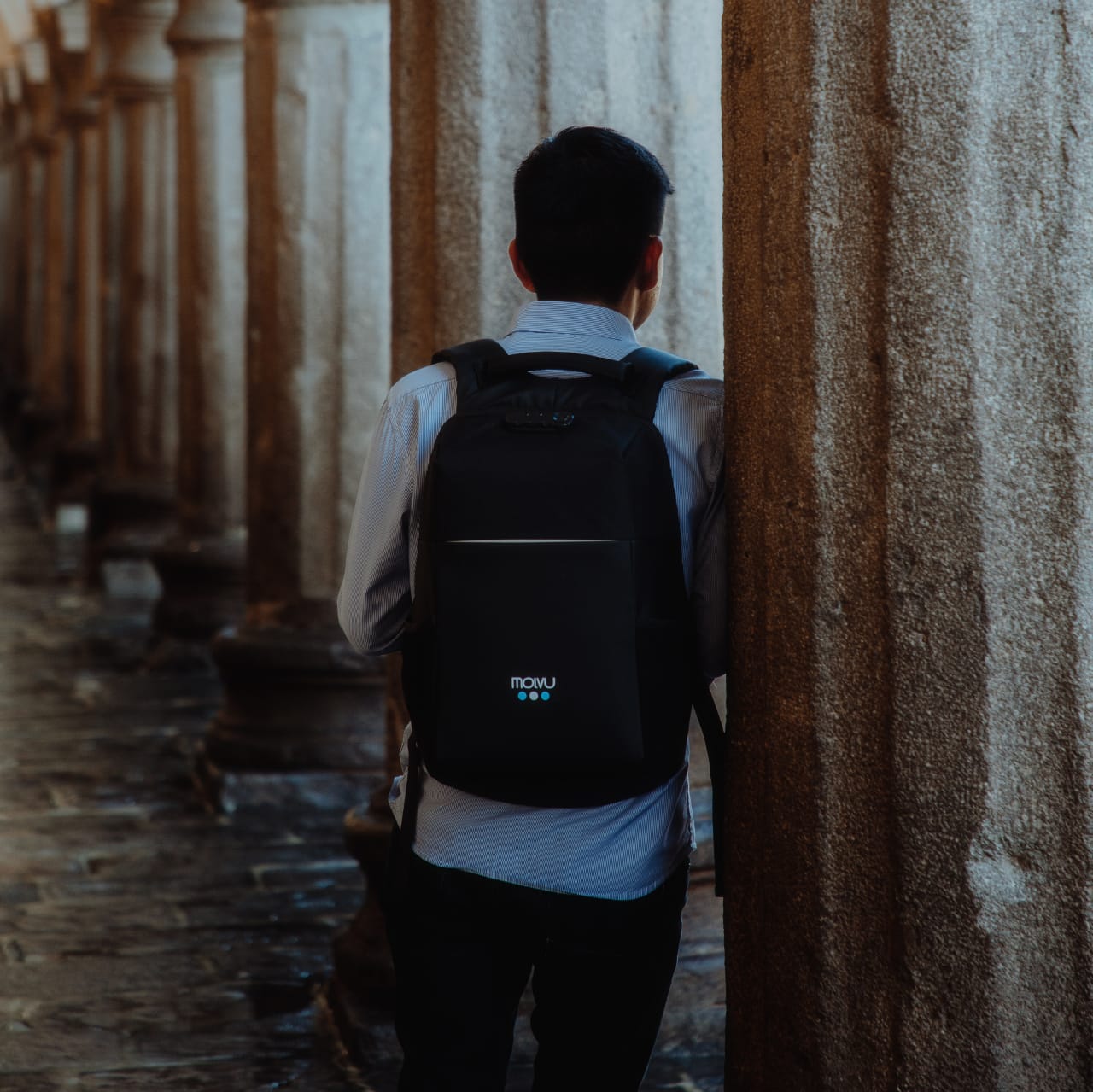 Mochila Go Negra + Organizador