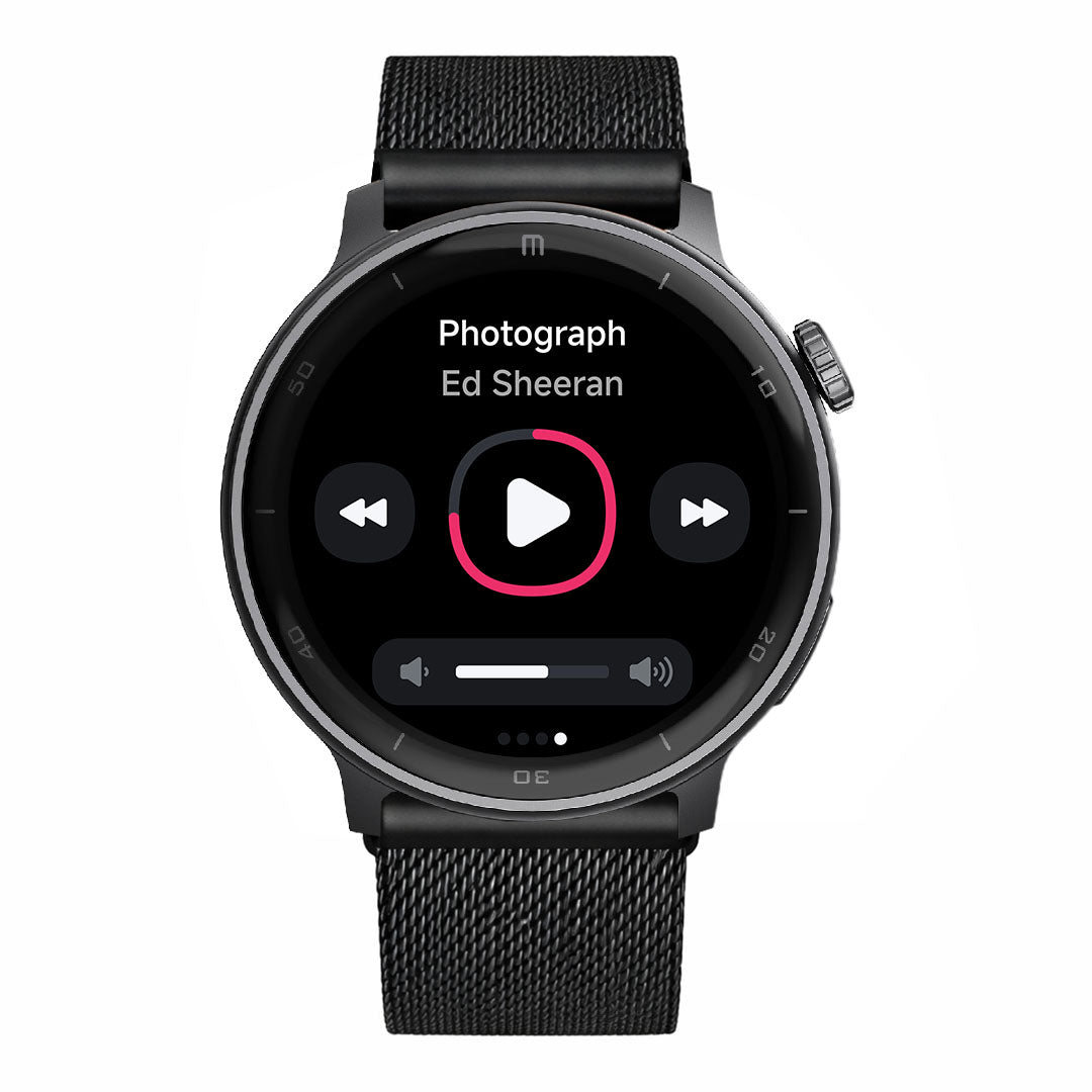 RELOJ T8 NEGRO + PULSERA INOX X1