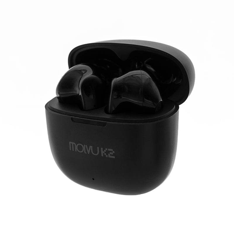 Audífonos K2 + estuche negro + correa