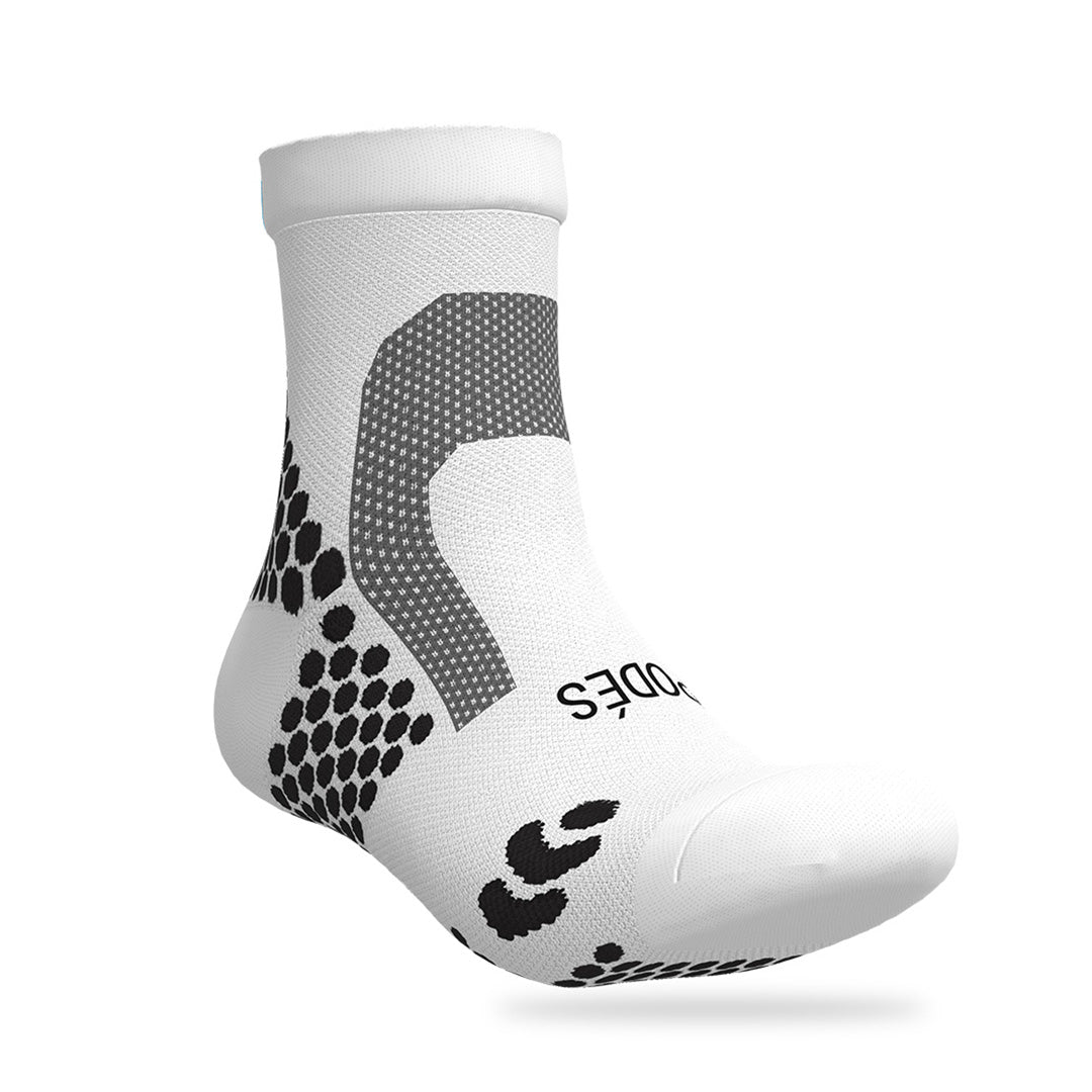 Calcetines Pata de Chucho Carrera - Talla S (blancos) | Edición Vos Podés