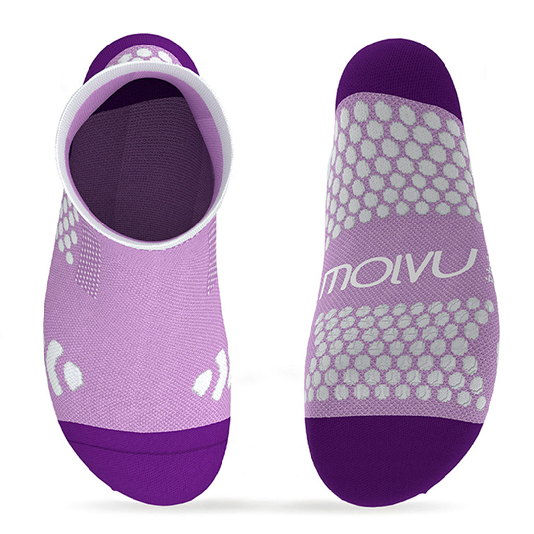 CALCETINES PATA DE CHUCHO CARRERA - TALLA L (MORADOS)