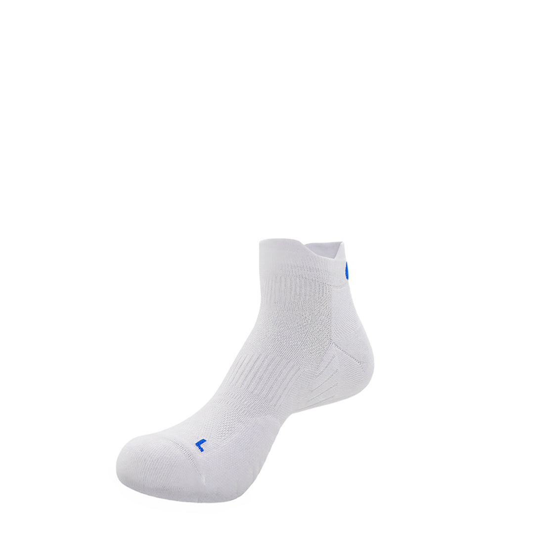 Calcetines Pata de Chucho Training Quarter blanco, talla S