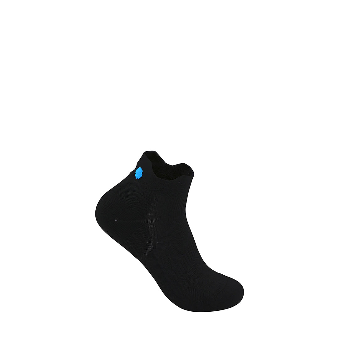 Calcetines Pata de Chucho Training Quarter negro, talla S, detalle