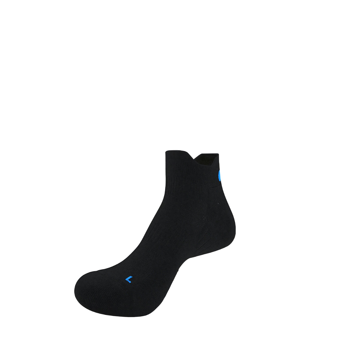 Calcetines Pata de Chucho Training Quarter negro, talla S