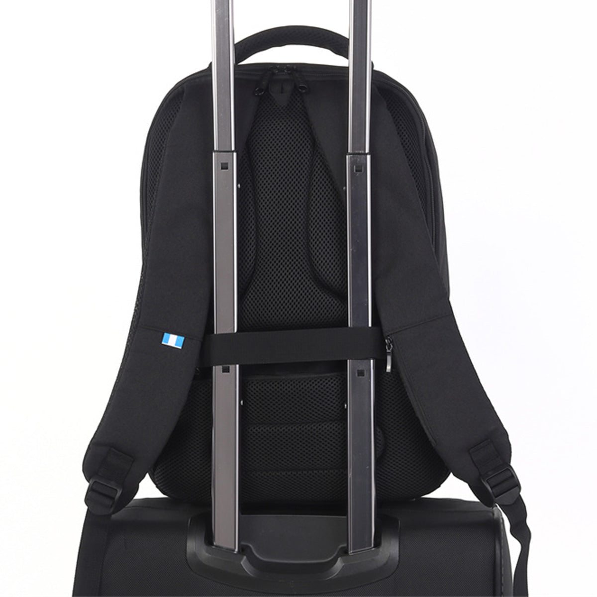 Mochila U2 Negro Azul