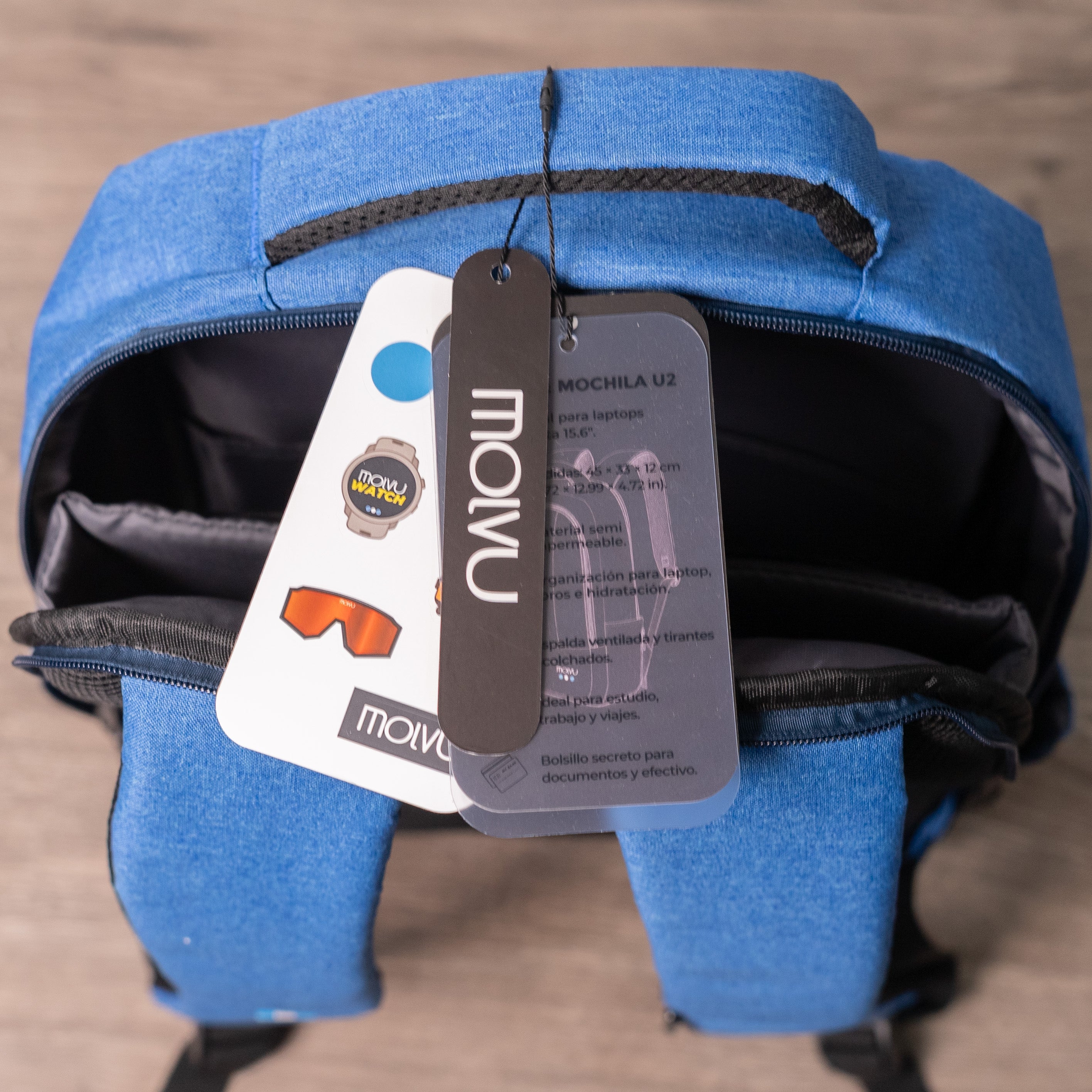 Mochila U2 Azul Celeste