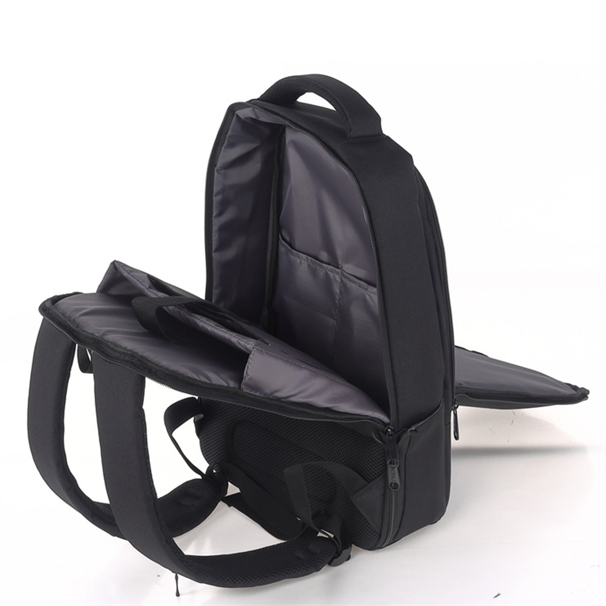 Mochila U2 Negro Verde