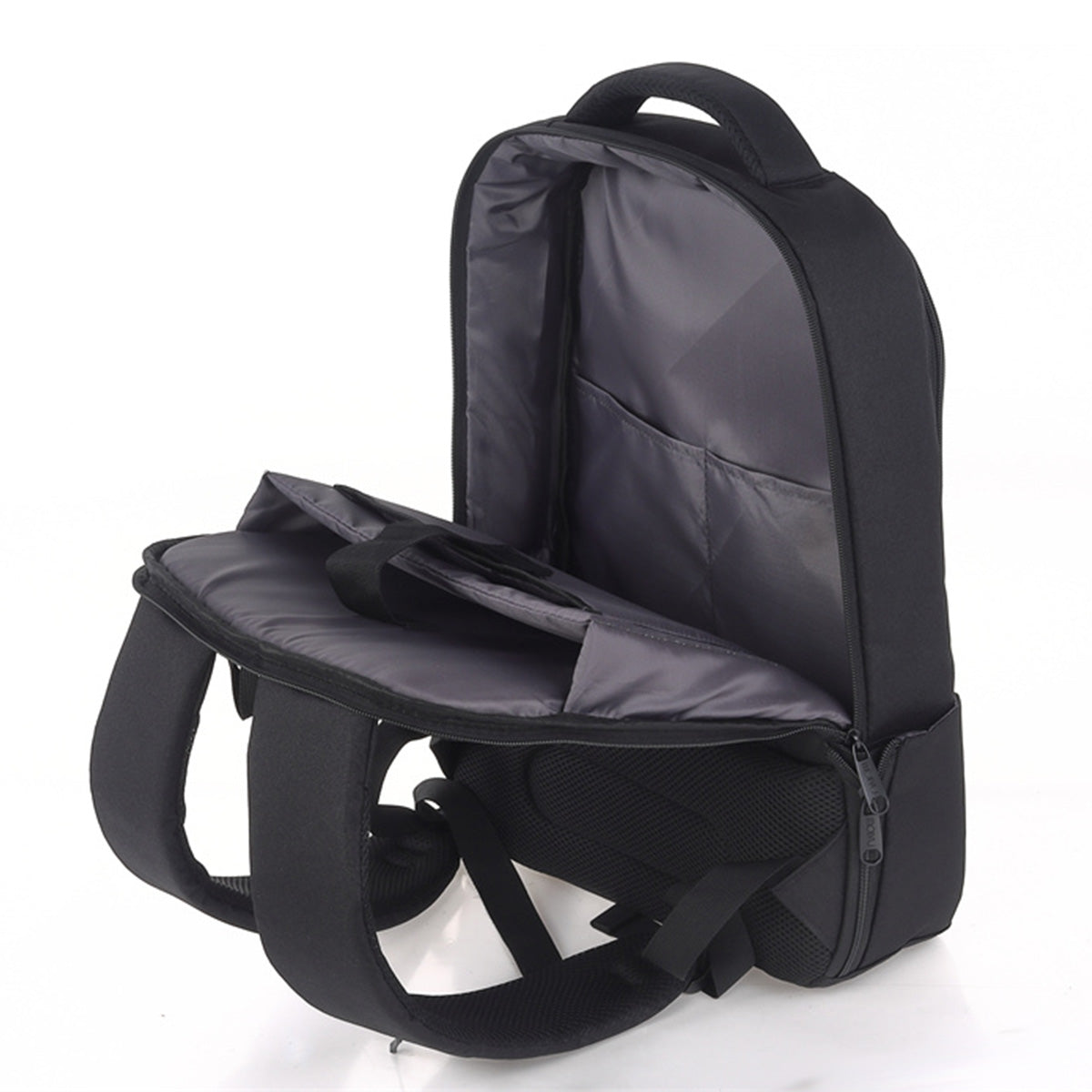 Mochila U2 Negro Verde