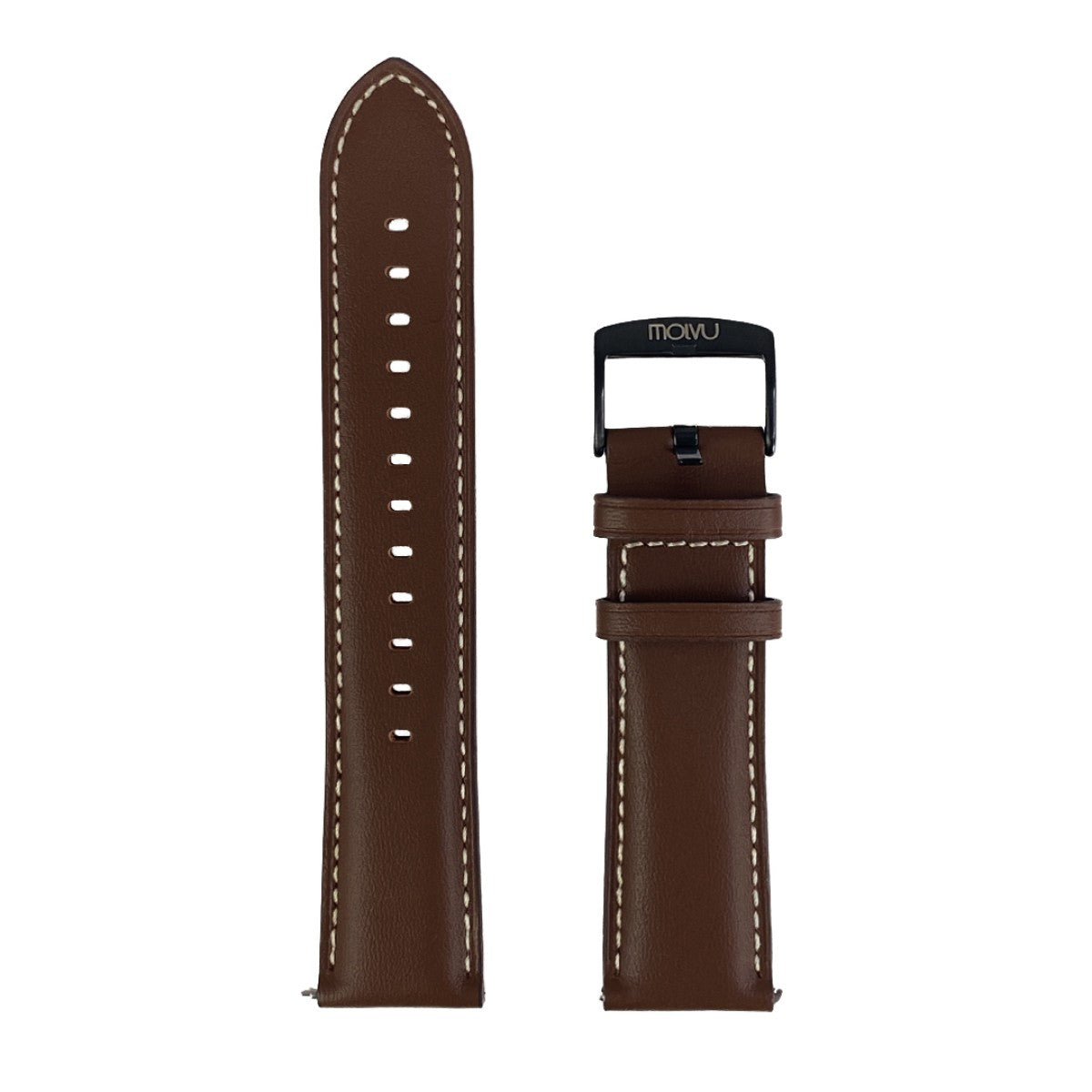 Pulsera T7 y T8 cuero café