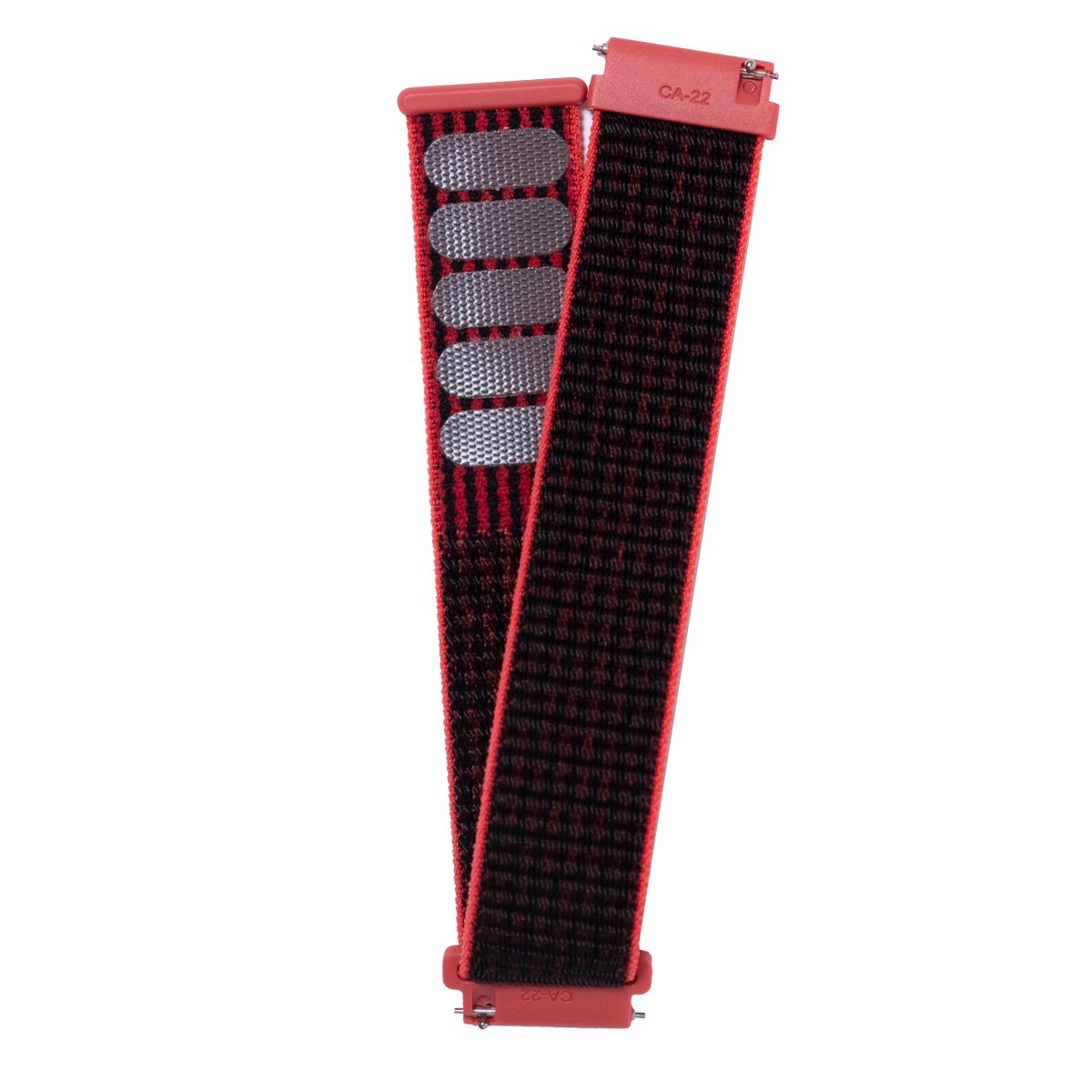 Pulsera T7 y T8 velcro negro rojo