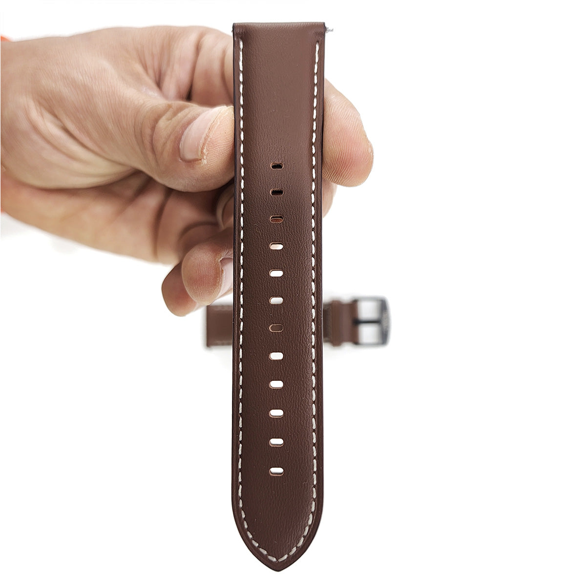 Pulsera T7 y T8 cuero café