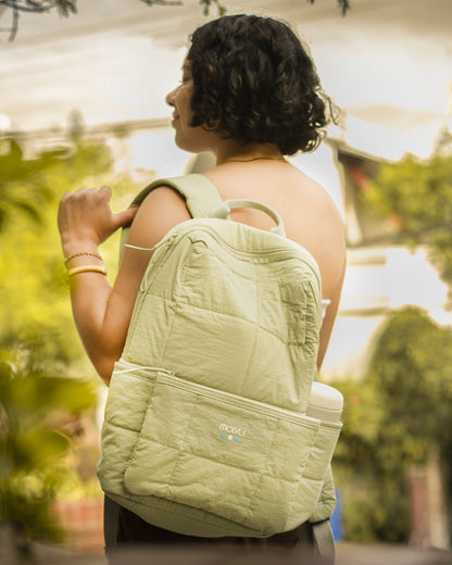 Mochila U8 Puff Verde Menta