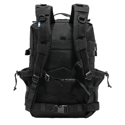 Mochila Roca Negro Rojo