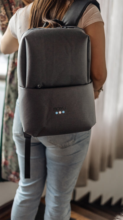 Mochila Business 2 Gris Oscuro