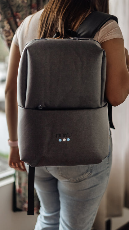 Mochila Business 2 Gris Oscuro