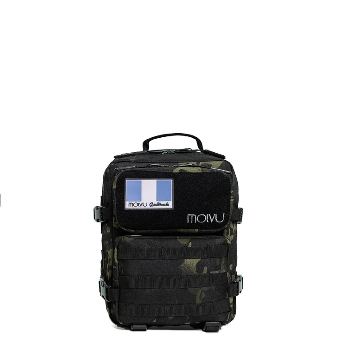 Mochila Roquita Negro Camo