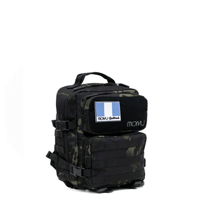 Mochila Roquita Negro Camo