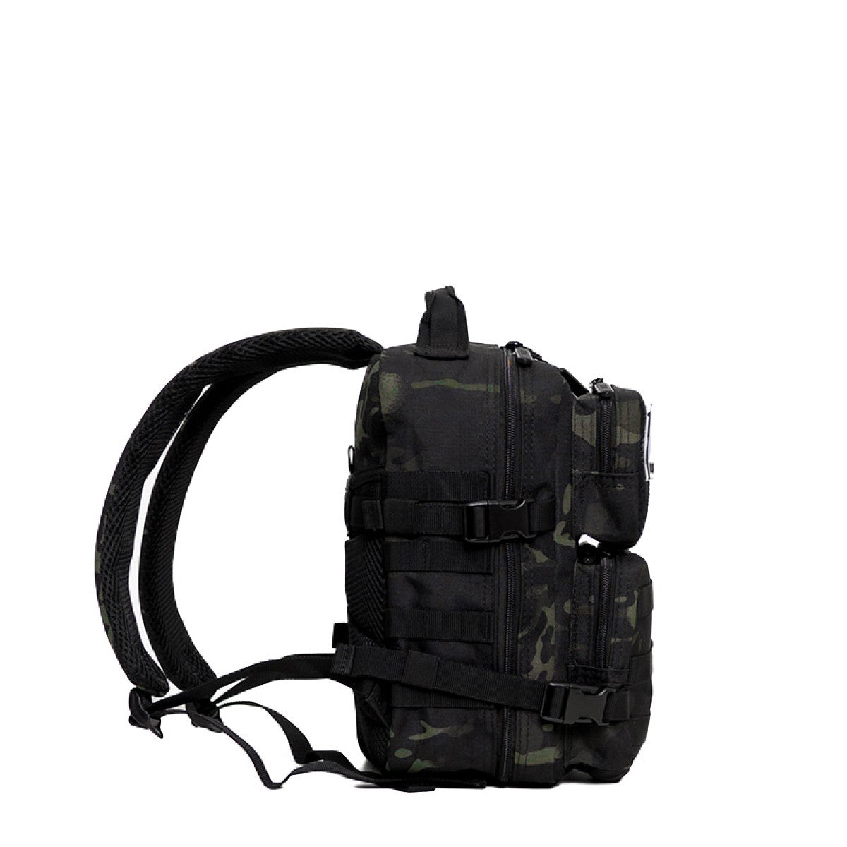 Mochila Roquita Negro Camo
