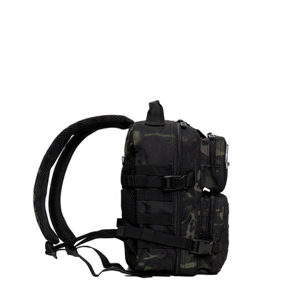 Mochila Roquita Negro Camo