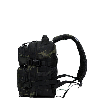 Mochila Roquita Negro Camo