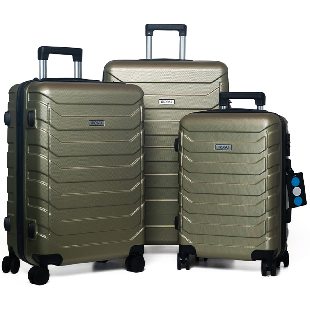 Maletas Viaje SET 3 verde militar