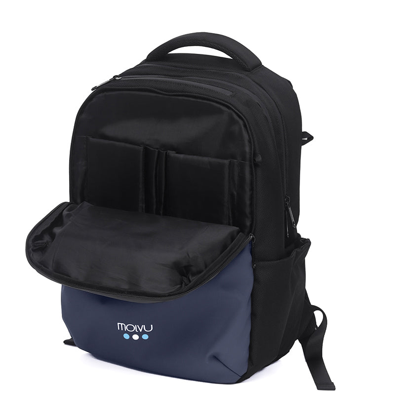 Mochila Zacualpa 15 Negro Azul