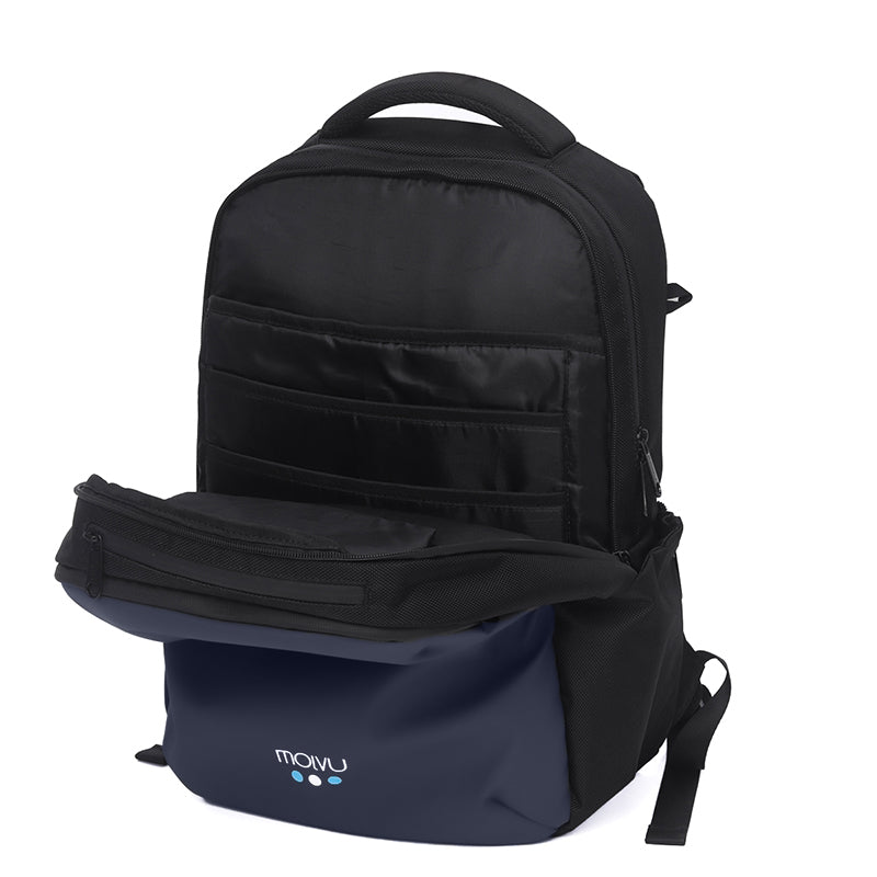 Mochila Zacualpa 15 Negro Azul