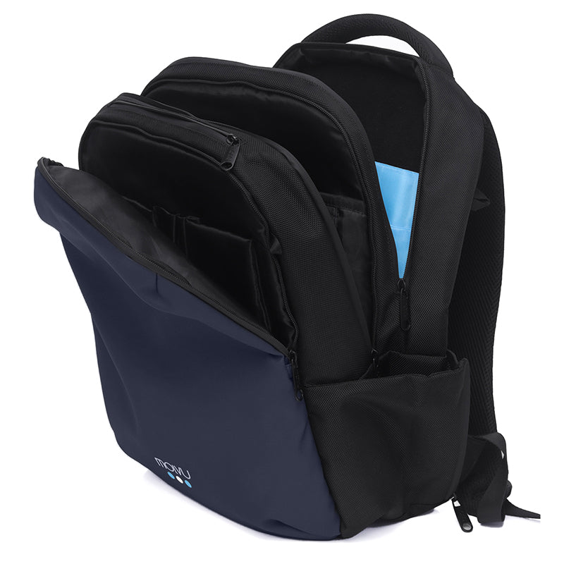 Mochila Zacualpa 15 Negro Azul