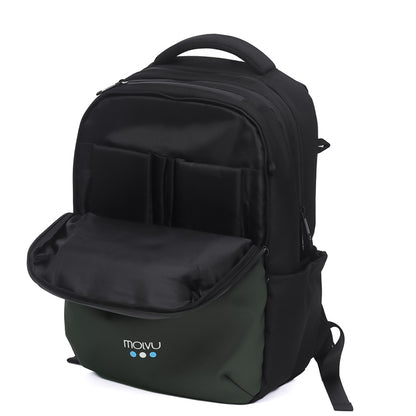Mochila Zacualpa 15 Negro Verde