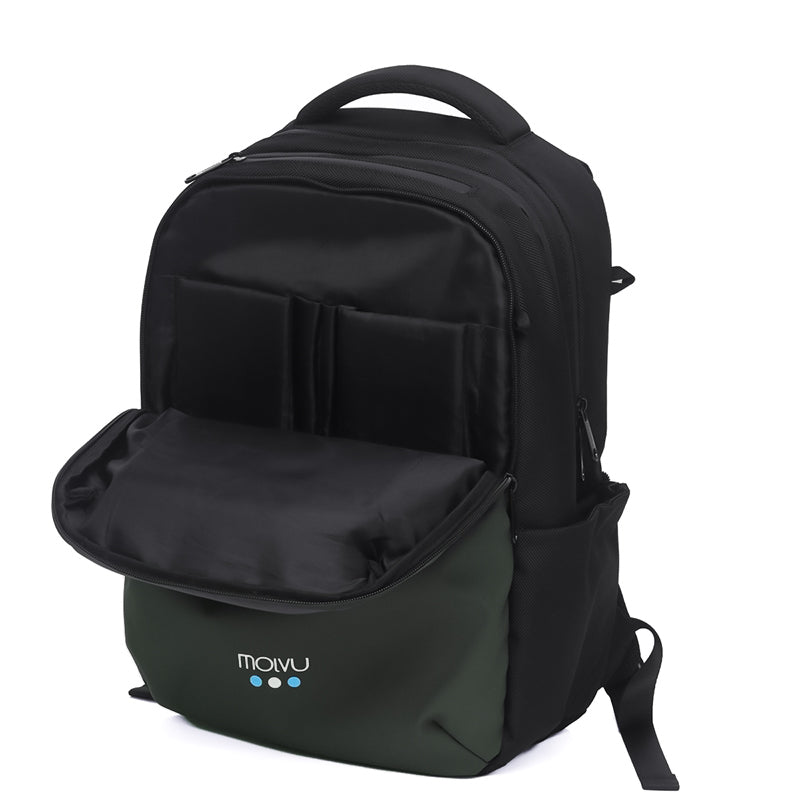 Mochila Zacualpa 15 Negro Verde