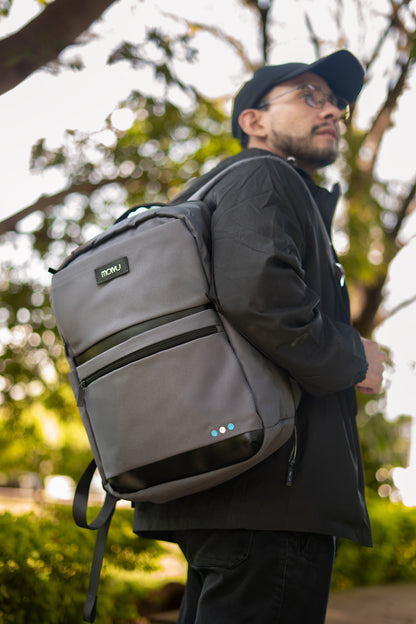 Mochila Business 8 Gris