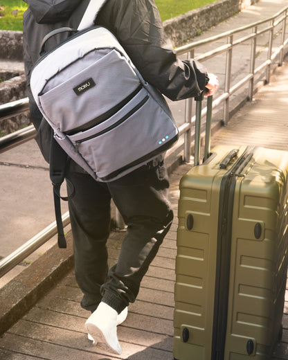 Mochila Business 8 Gris