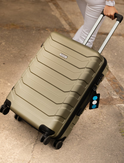 Maletas Viaje SET 3 verde militar